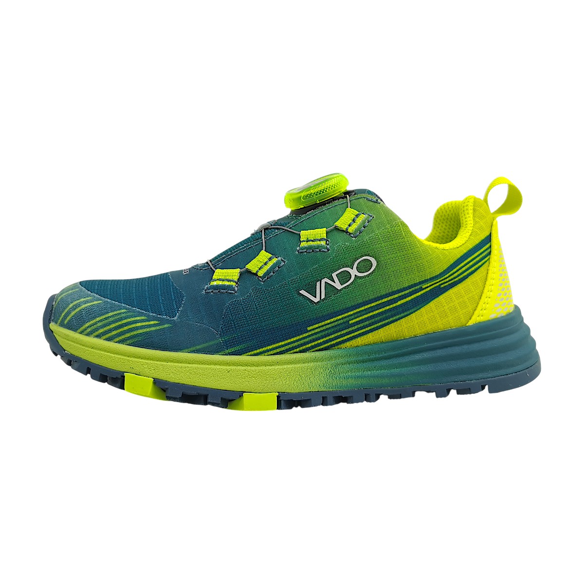 Vado Winner Lo Boa GTX Kinderschuhe Burschen Halbschuhe Wasserdicht Grün Freizeit