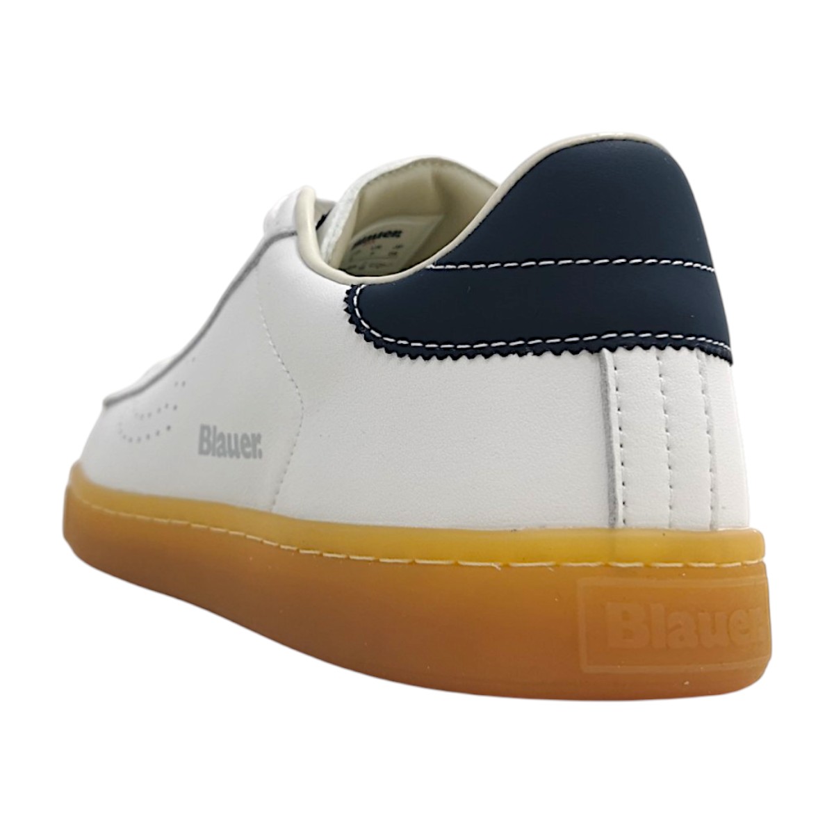 Blauer USA LOWELL S6LOWELL01/LEA Weiß white/navy Blauer USA LOWELL S6LOWELL01/LEA Weiß white/navy