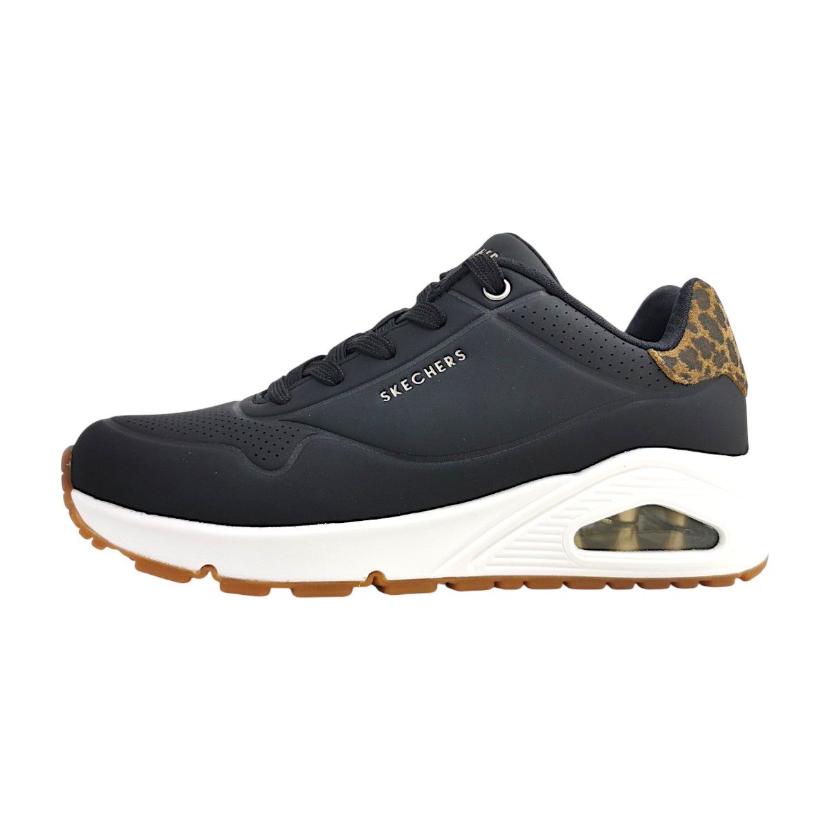 Skechers Uno - Jungle Nite 177093 BKLD Schwarz Black/Leopard BKLD Skechers Uno - Jungle Nite 177093 BKLD Schwarz Black/Leopard BKLD