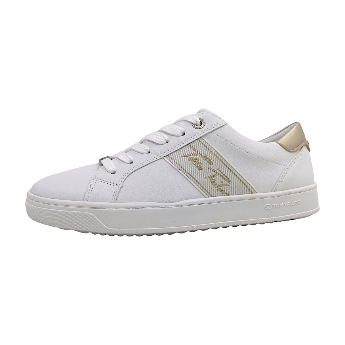 Tom Tailor Damenschuhe Schnürschuhe Weiß Freizeit Tom Tailor Damenschuhe Schnürschuhe Weiß Freizeit