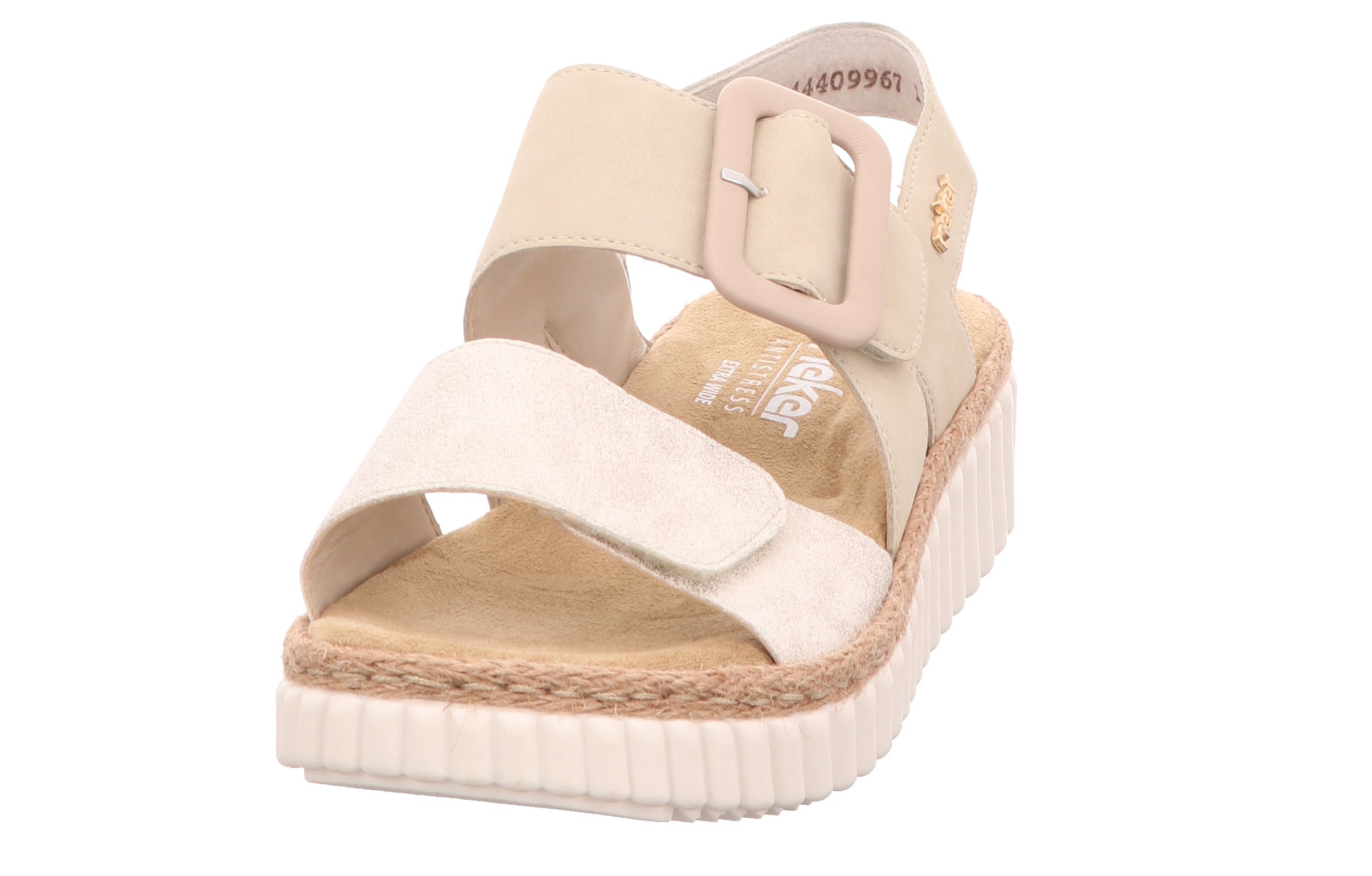 Rieker 69260-60 Beige beige-gold/perle