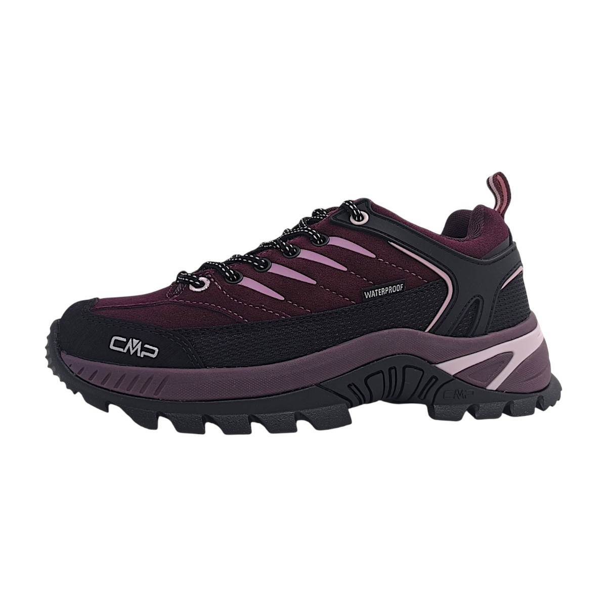 CMP Rigel 2.0 Low Wmn WP Trek 3Q18246-27CZ Rot plum/soft pink 27CZ