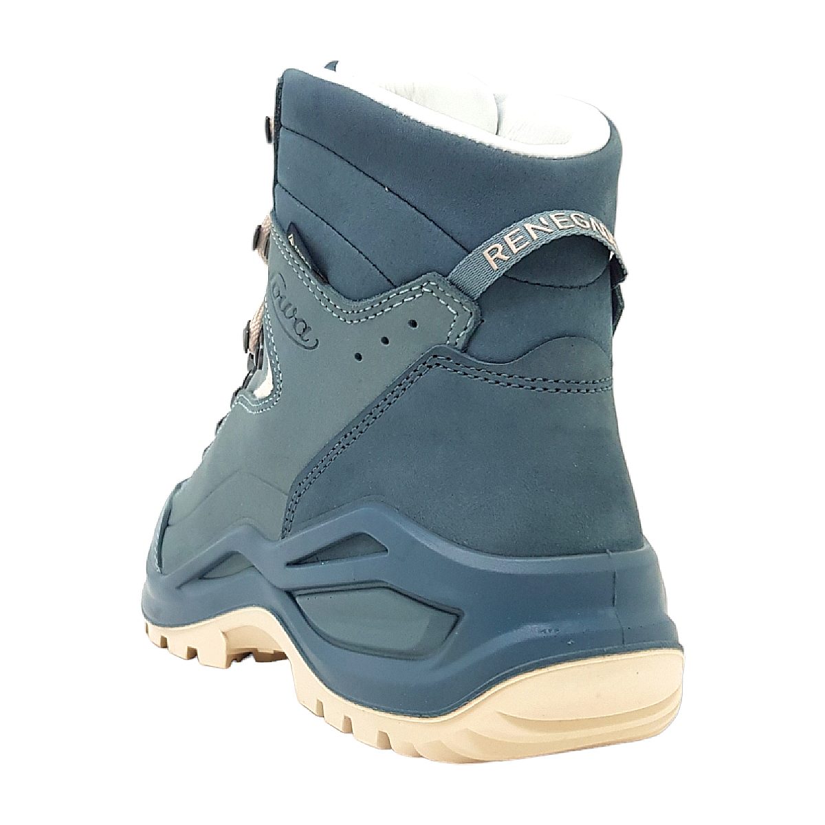 Lowa RENEGADE 100 GTX MID Ws Sportschuhe Damen Wanderschuhe Blau Freizeit
