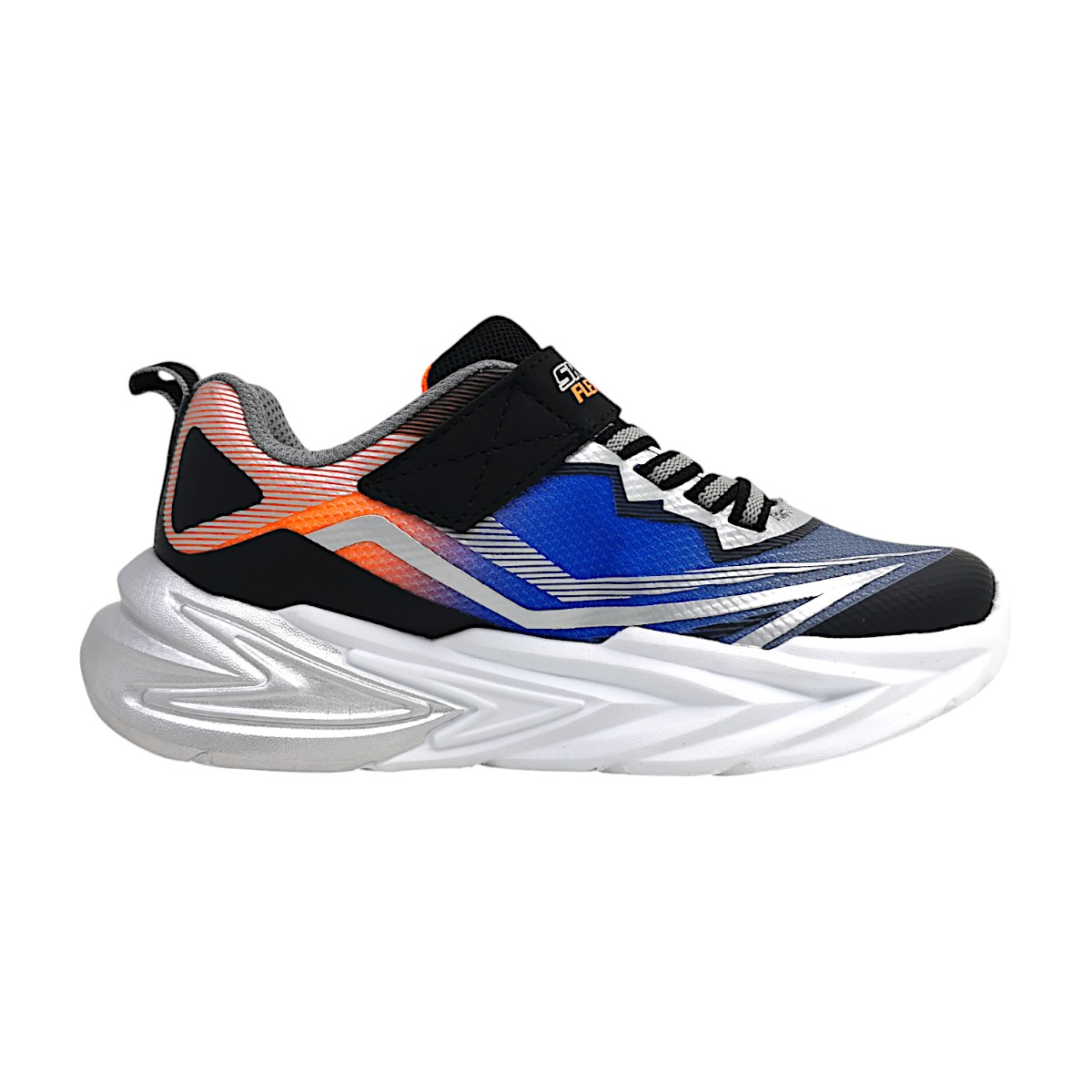 Skechers S Lights Flex-Glow Ultra 400139L BKSL Grün black/blue/orange BKSL