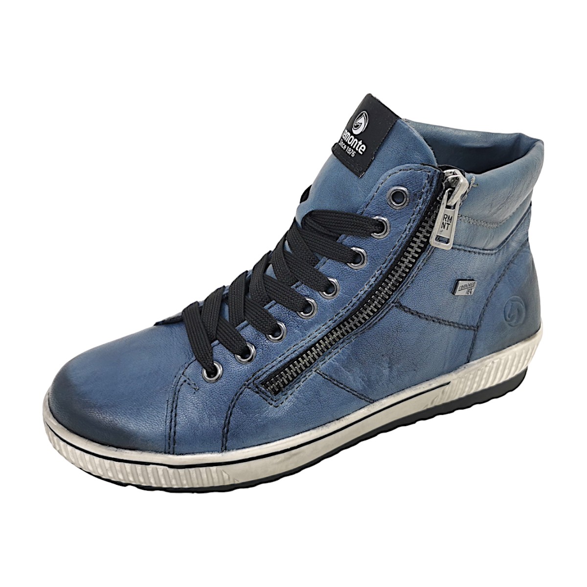 Remonte Damenschuhe Schnürstiefel Blau Freizeit Remonte Damenschuhe Schnürstiefel Blau Freizeit