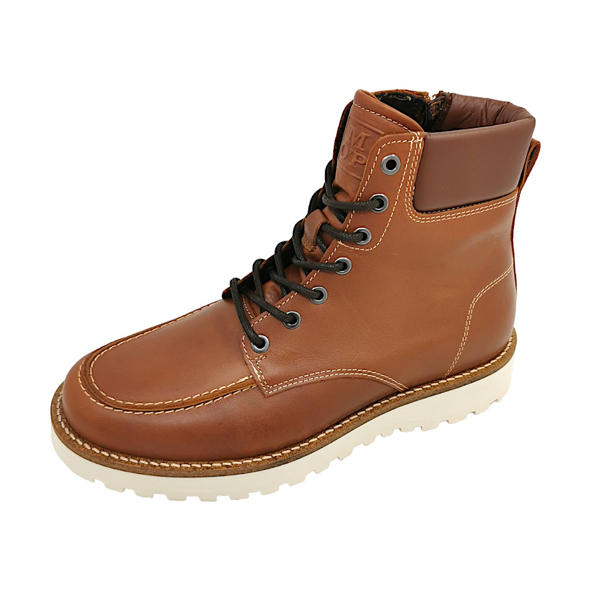 Marc O'Polo Lace up Bootie 408 20106302 133 Braun 720- Cognac Marc O'Polo Lace up Bootie 408 20106302 133 Braun 720- Cognac