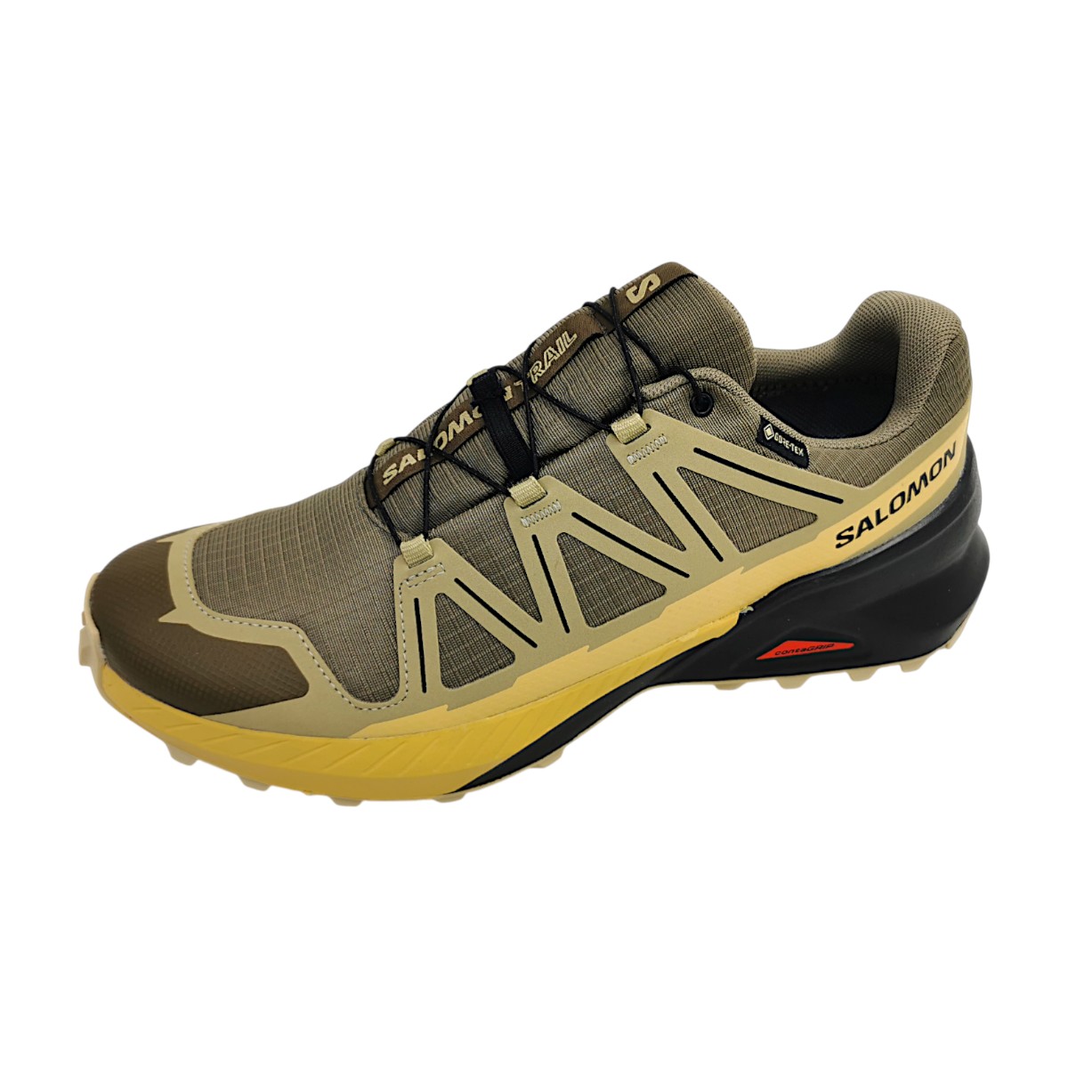 Salomon Speedcross Peak GTX L47853100 Grün Stoneg/Gray