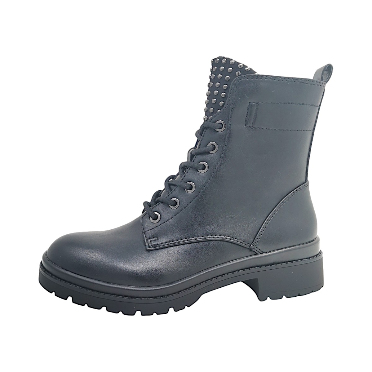 Tamaris Damenschuhe Stiefeletten Schnürer Stiefel Schwarz Freizeit (001- Black, Größe 37 EU)