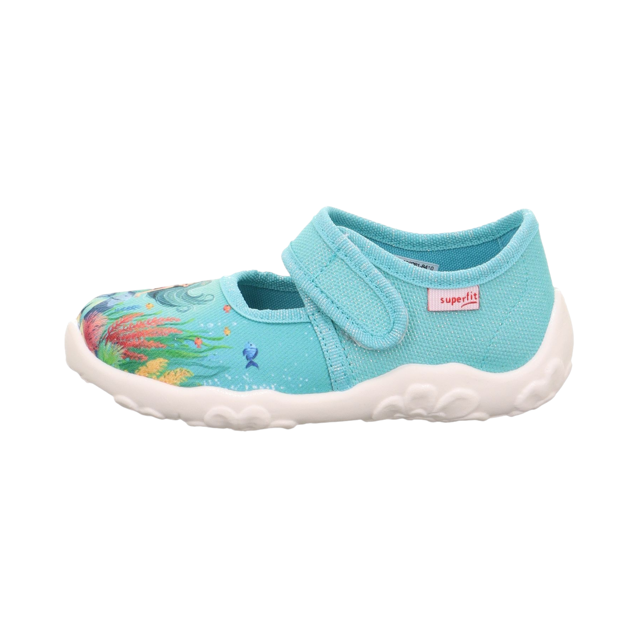 Superfit BONNY Kinderschuhe Mädchen Hausschuhe Hausschuh Blau Freizeit