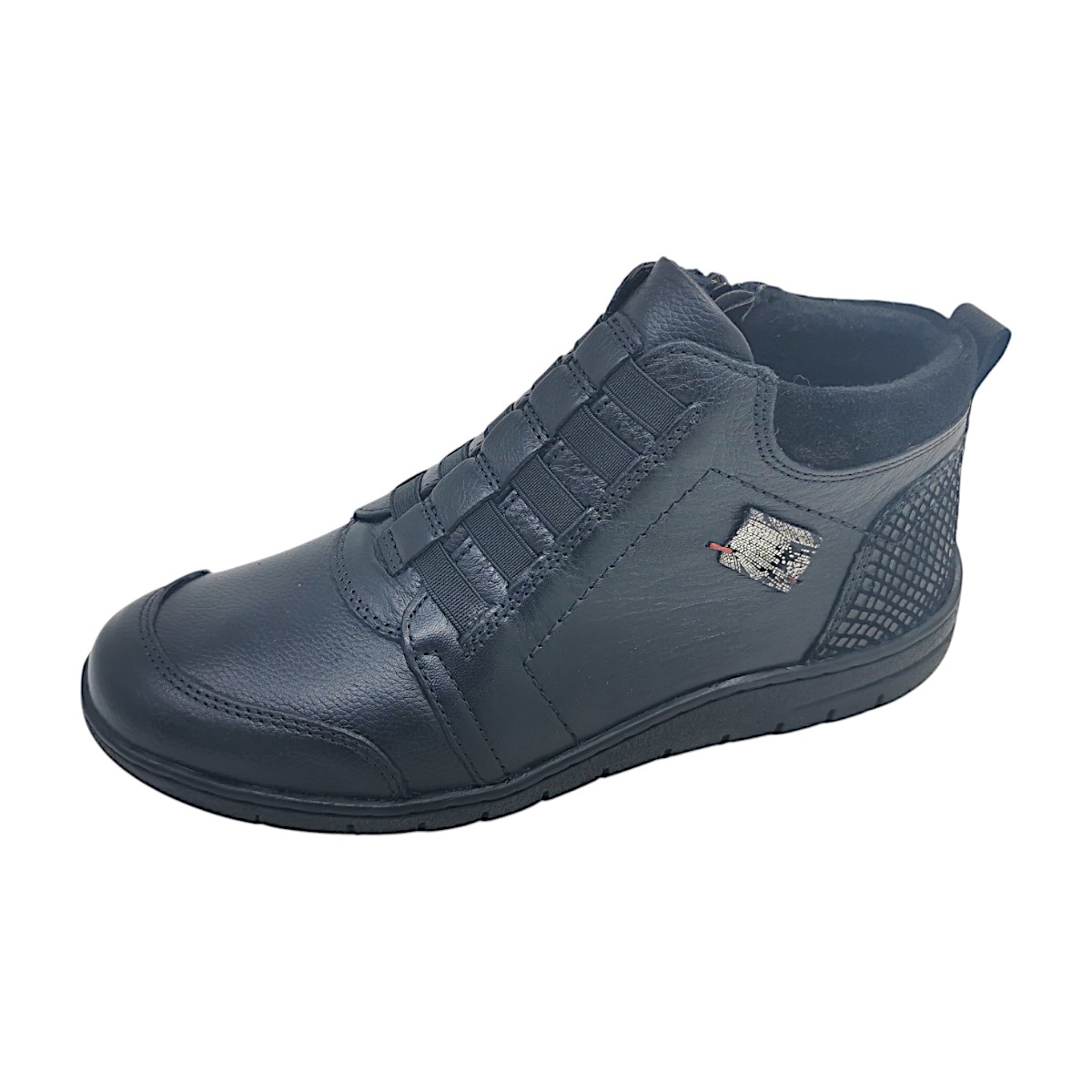 Libelle Damenschuhe Schlupfstiefel Schwarz Freizeit (schwarz 01, Größe 40 EU)