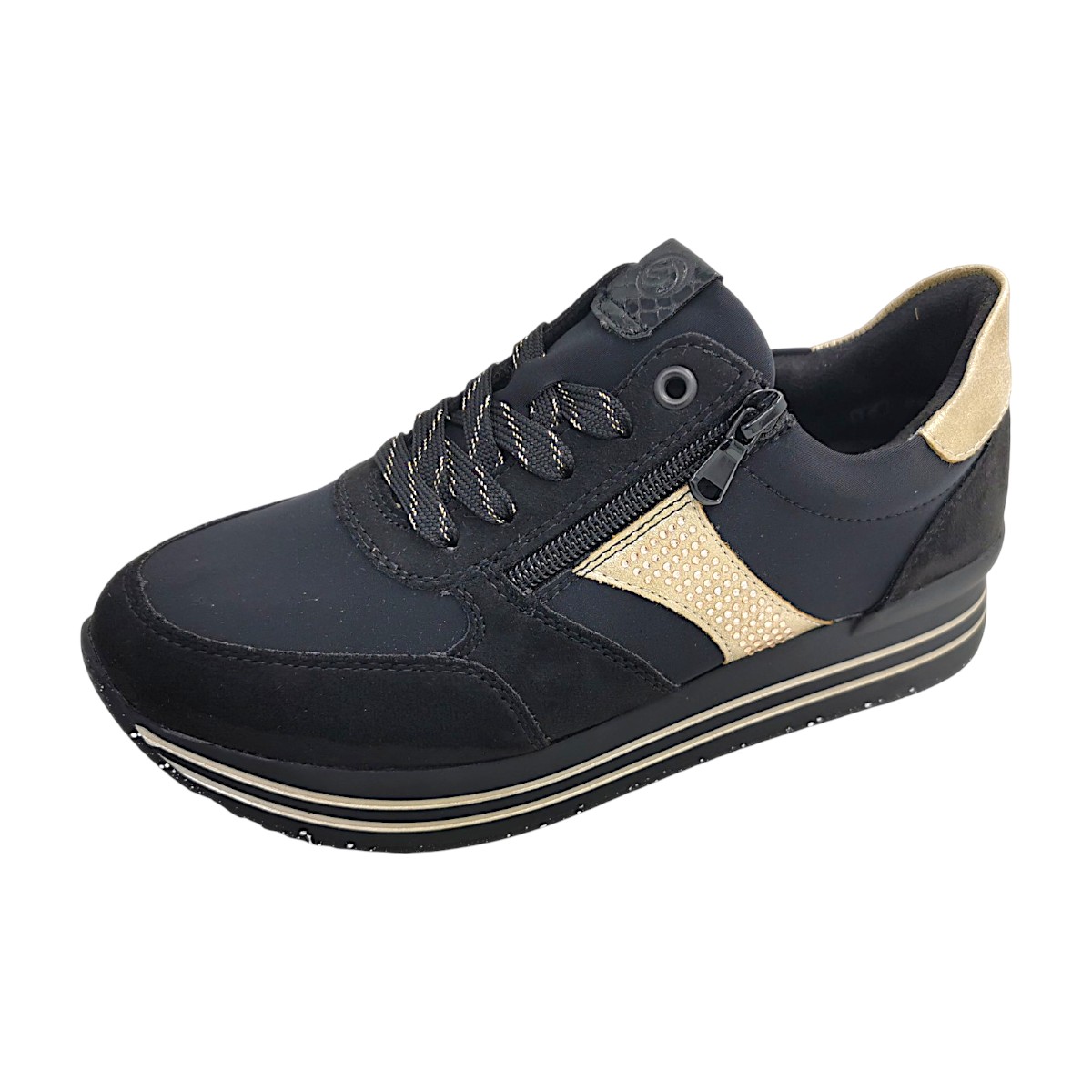 Remonte D1330-03 Schwarz schwarz kombi 03
