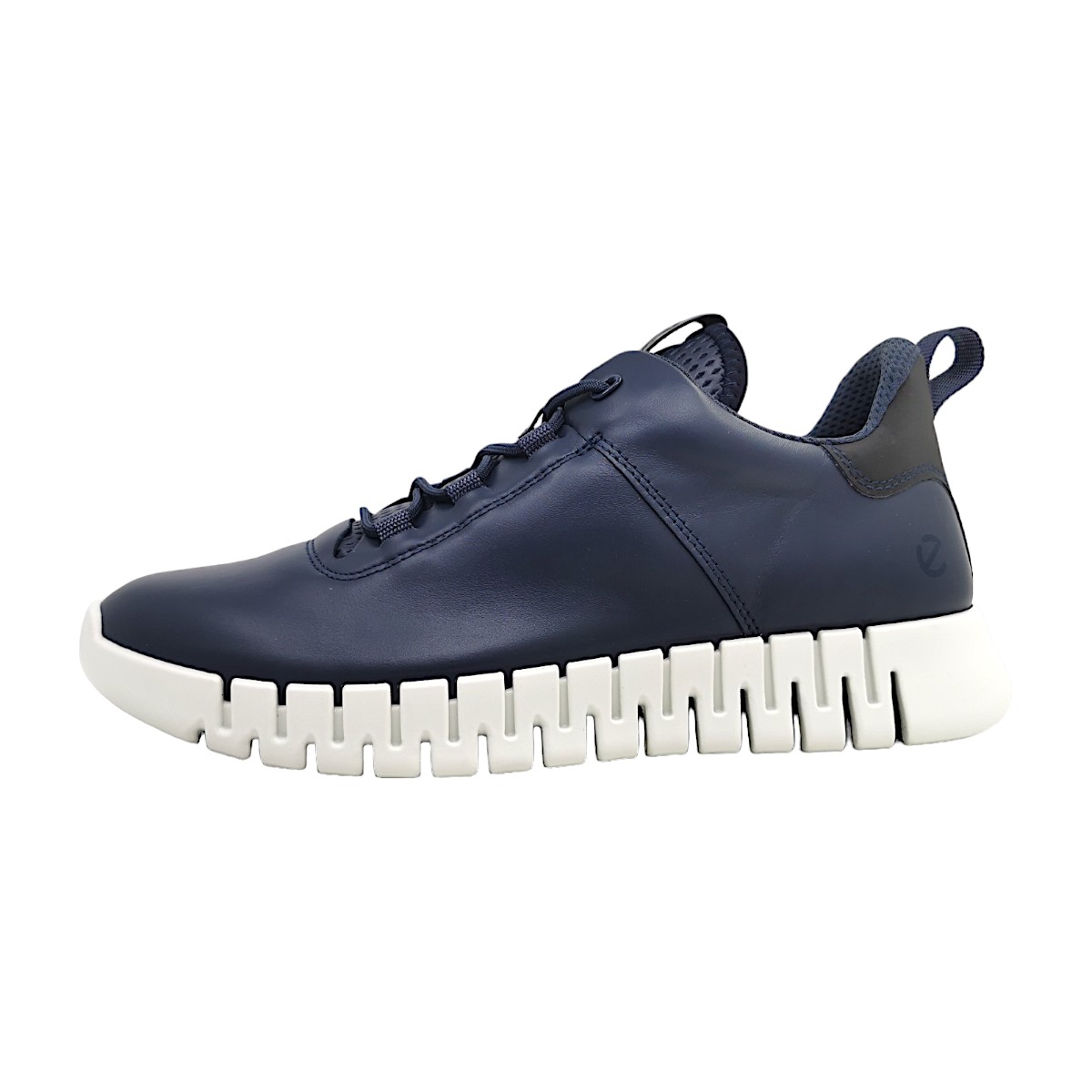 Ecco Herrenschuhe Für lose Einlagen Schnürer Blau Freizeit