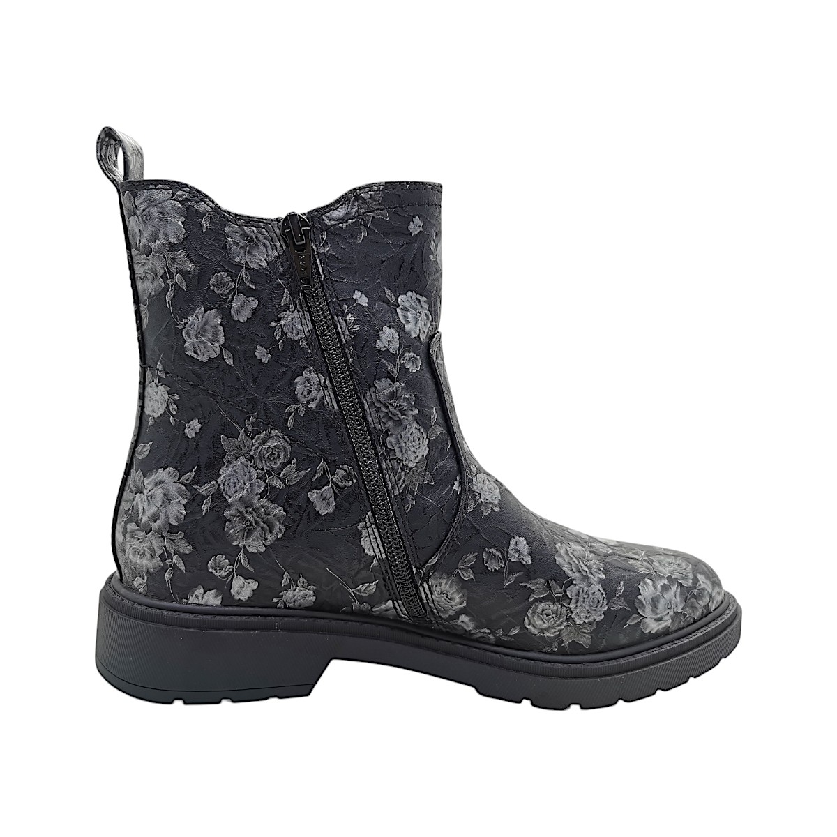 Jana 8-25361-43/005 Schwarz black/flower 005