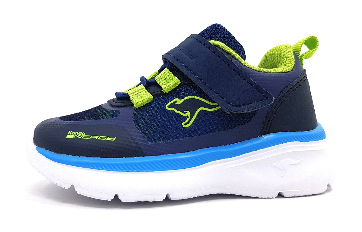 KangaRoos Kinderschuhe Kleinkinder Lauflern Halbschuhe Blau Freizeit