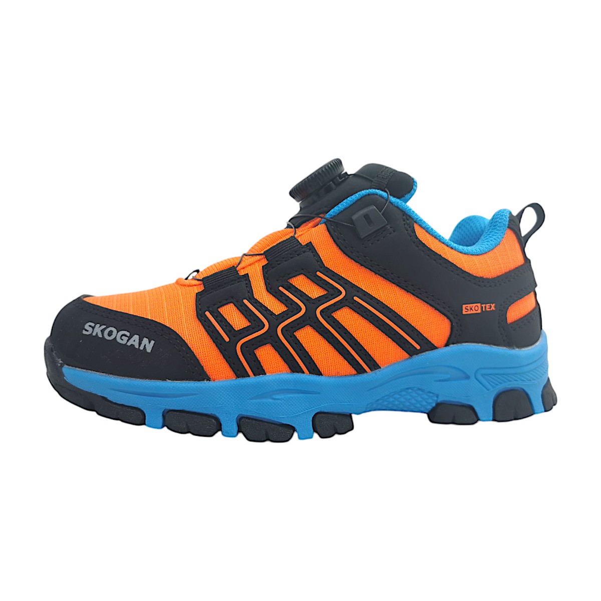 Skari Kinderschuhe Burschen Halbschuhe Schnürer Schnürer Orange Freizeit