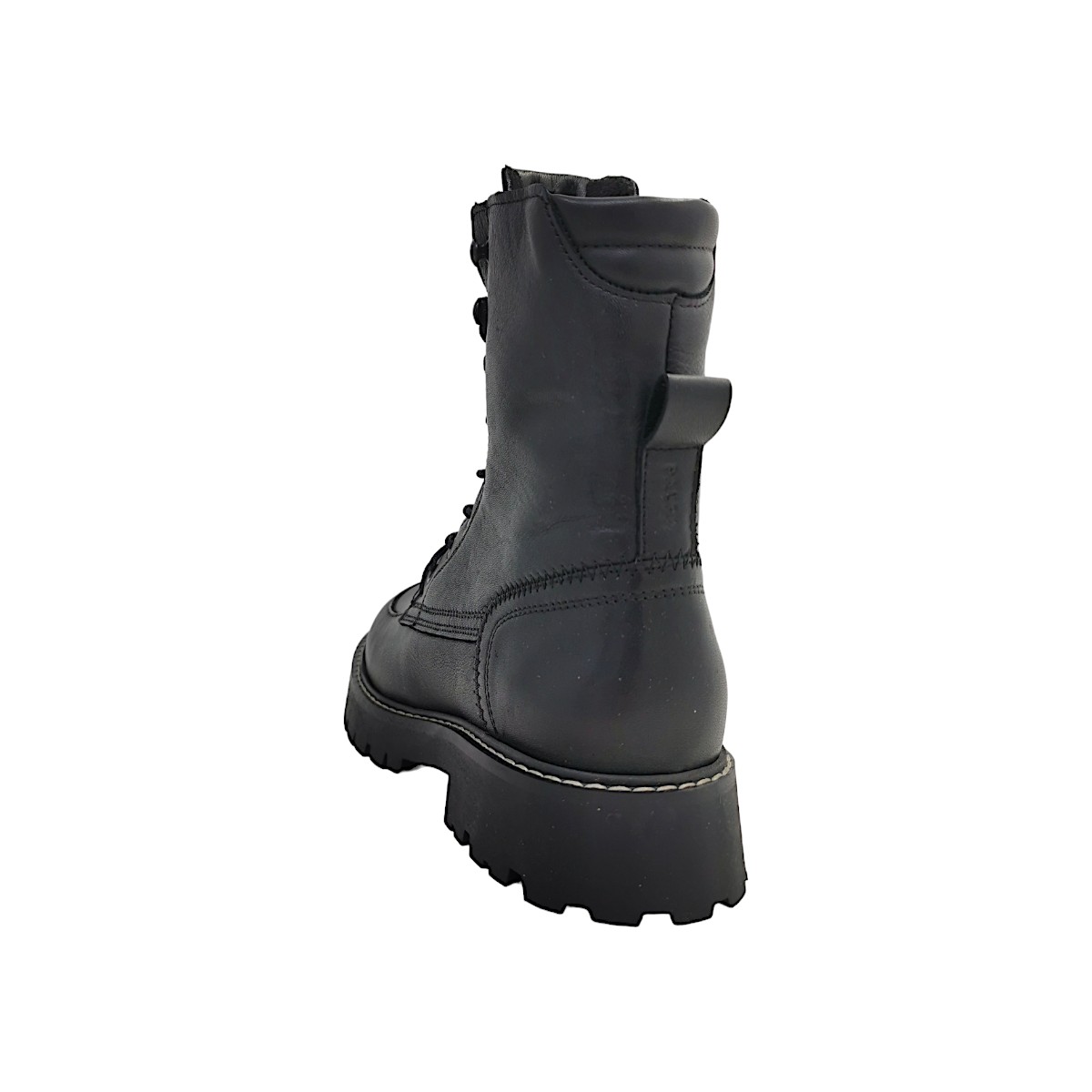 Palpa Damenschuhe Reißverschluss Stiefel Schwarz Freizeit (black, Größe 41 EU)
