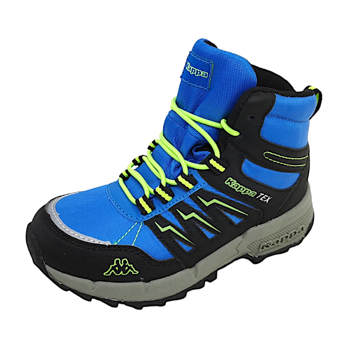 Kappa Kinderschuhe Jungen Winterstiefel Stiefel Blau Freizeit