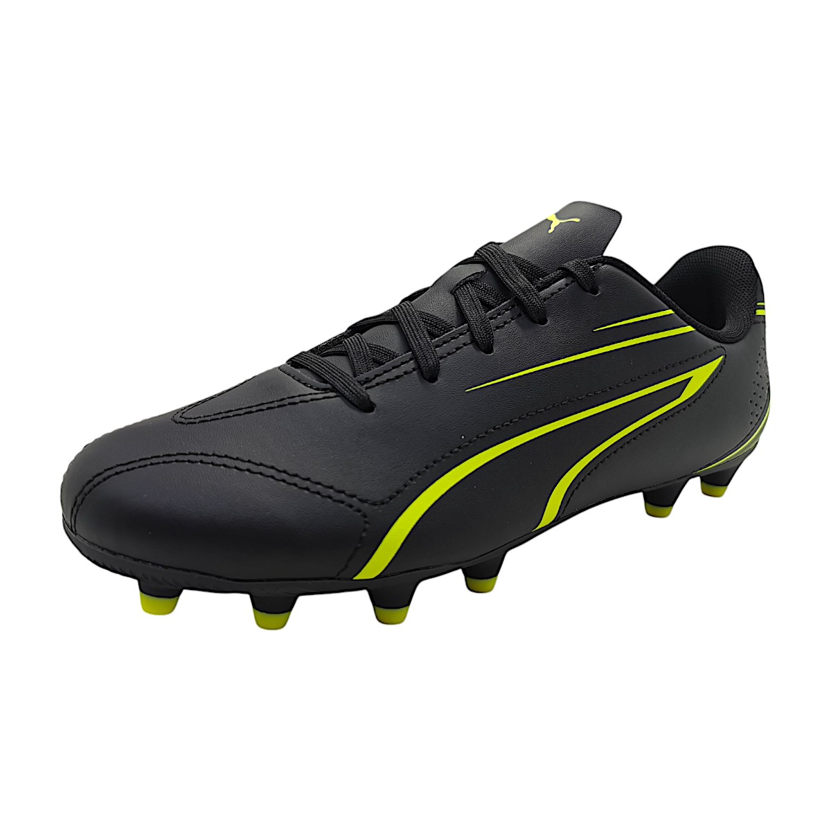 Puma Vitoria FG/AG Jr 107486/003 Schwarz 03 black/lime