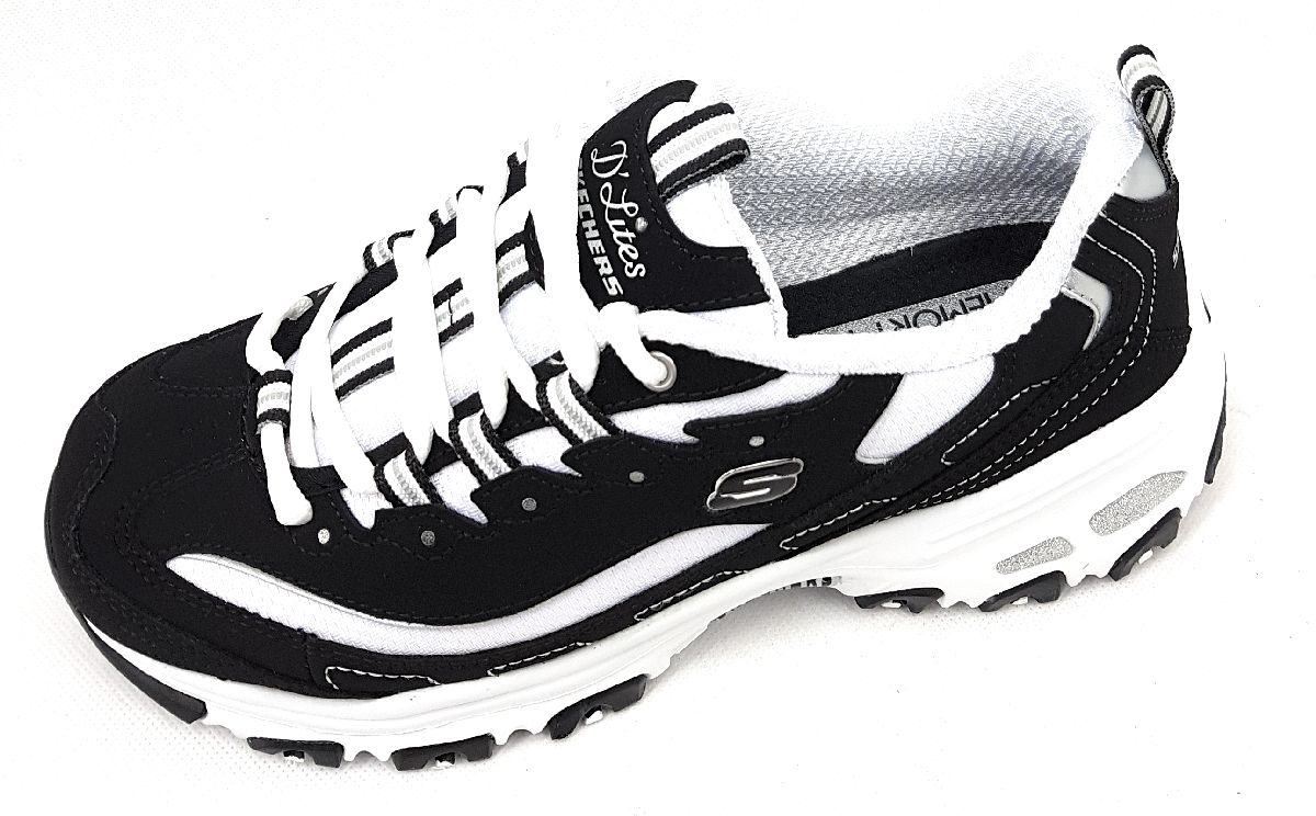 Skechers D Lites 11930 BKW Schwarz BKW black/white Skechers D Lites 11930 BKW Schwarz BKW black/white