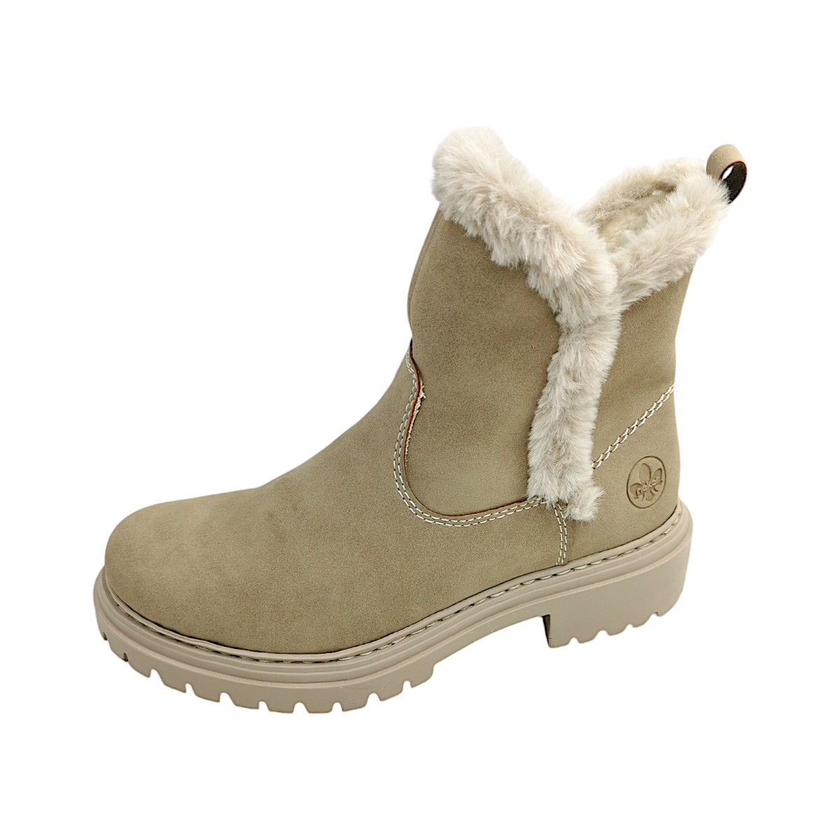 Rieker Damenschuhe Reißverschluss Schaftstiefel Beige Freizeit (60- Ginger, Größe 37 EU) Rieker Damenschuhe Reißverschluss Schaftstiefel Beige Freizeit (60- Ginger, Größe 37 EU)