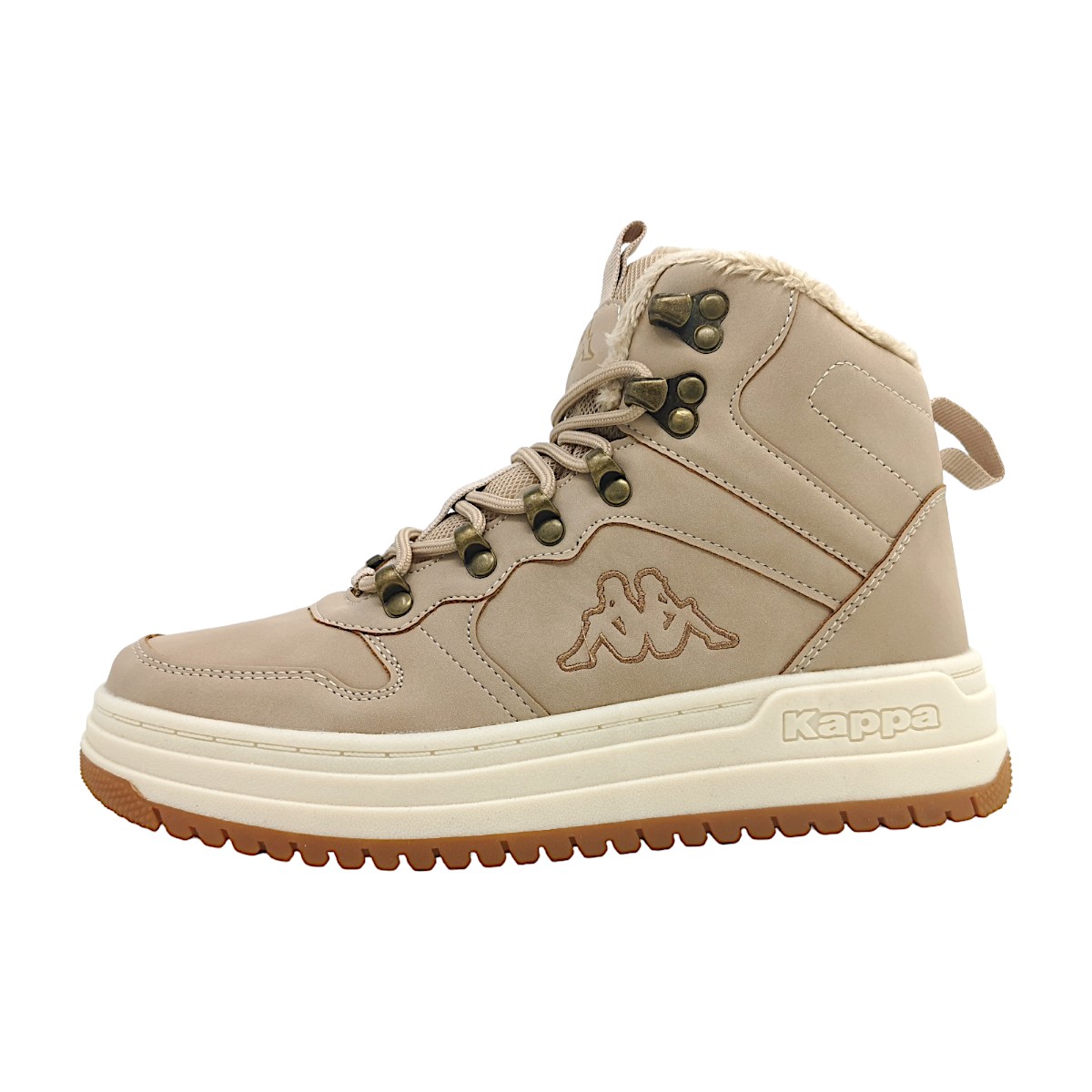 Kappa Damenschuhe Gefüttert Winterstiefel Beige Freizeit Kappa Damenschuhe Gefüttert Winterstiefel Beige Freizeit
