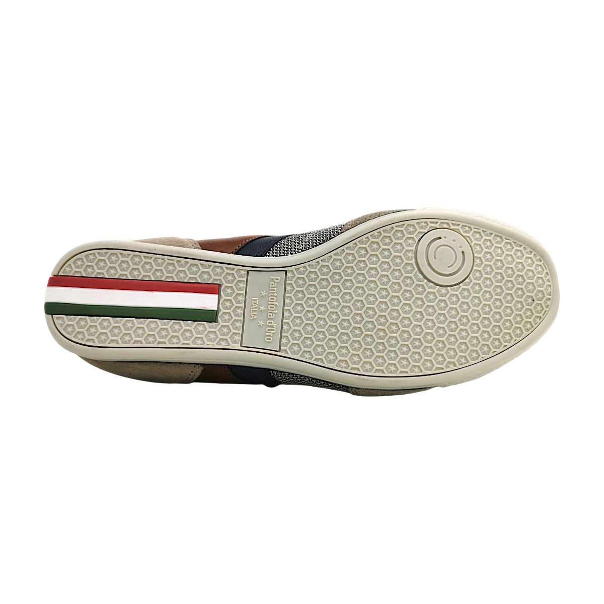 Pantofola d`oro Vasto PD001001761M-02-9131 Grau lt grey/navy 9131 Pantofola d`oro Vasto PD001001761M-02-9131 Grau lt grey/navy 9131