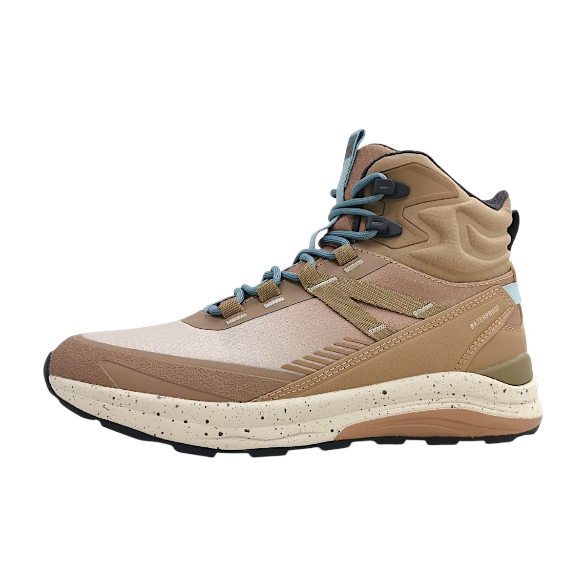 Waldläufer H-Charlie Damenschuhe Schnürstiefel Beige Freizeit (beige 060, Gr. 2:8)