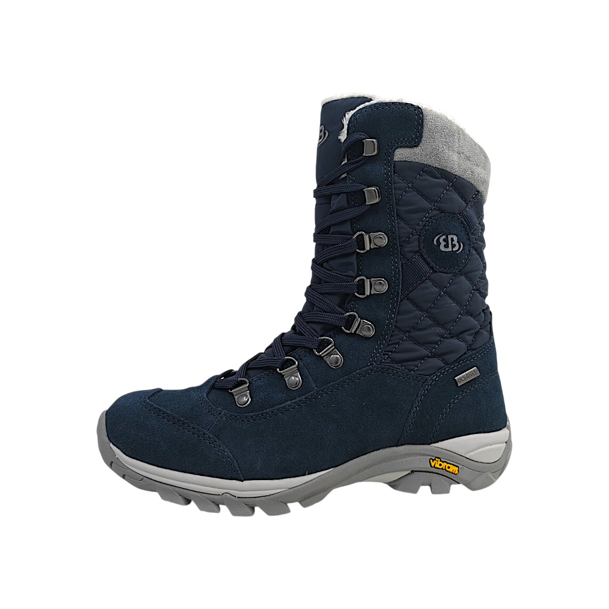 Brütting Fenella Damenschuhe Stiefel Gefüttert Blau Freizeit