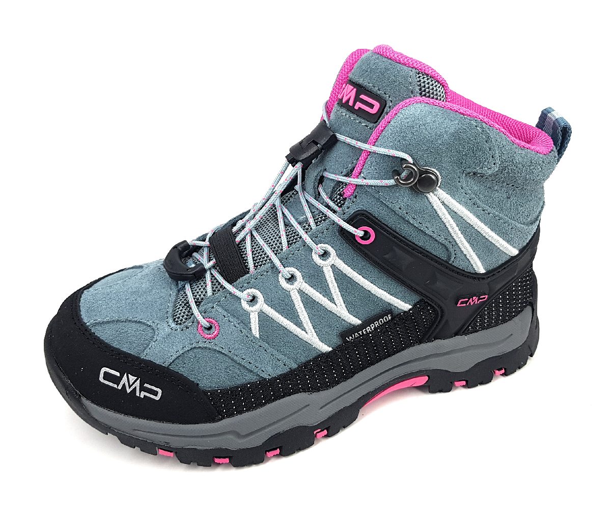 CMP Sportschuhe Kinder Wanderschuhe Grau Freizeit (mineral Green 14 EM, Gr. 1:31)