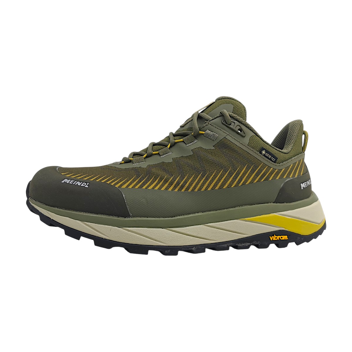 Meindl Eldora GTX Sportschuhe Herren Outdoorschuhe Wanderschuh Grün Freizeit
