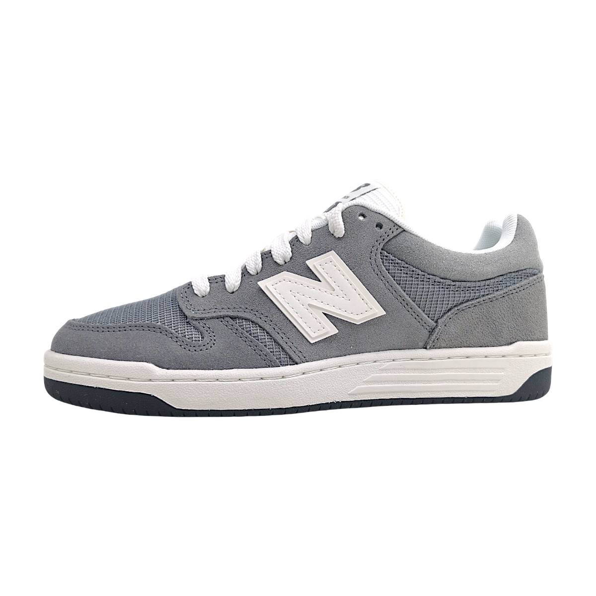 New Balance 480P Sportschuhe Herren Sneaker sportlicher Schnürer Grau Freizeit