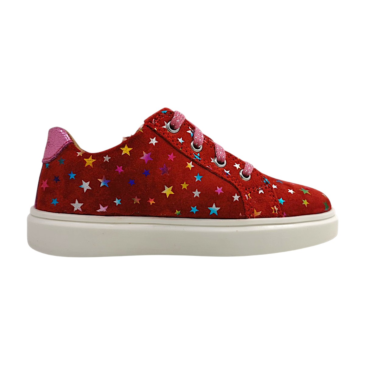 Richter Kinderschuhe Mädchen Halbschuhe Schnürer Rot Freizeit (tomato/candy, Größe 30 EU)