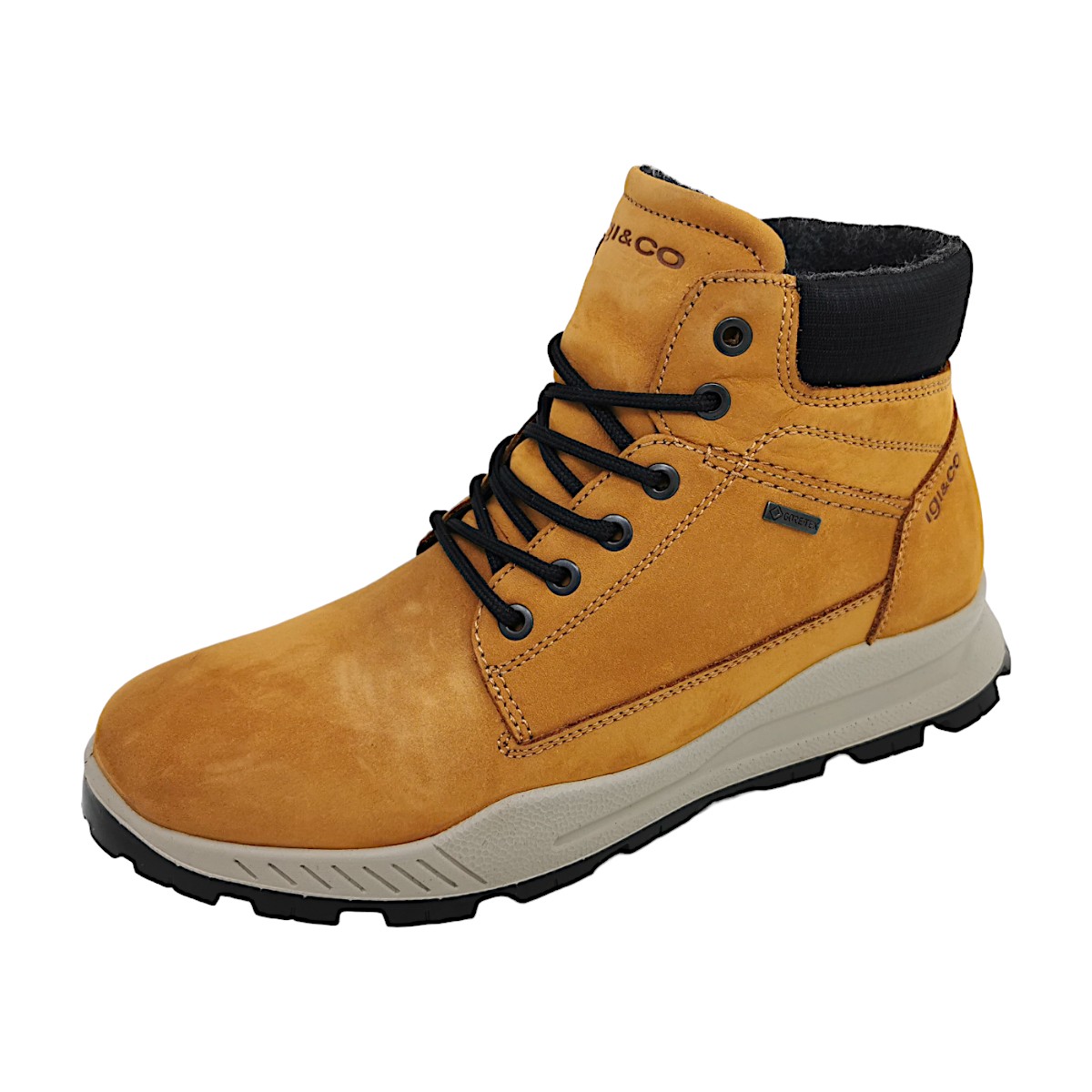 Igi & Co. U.ELOY GTX Herrenschuhe Warmfutter Schnürstiefel Braun Freizeit Igi & Co. U.ELOY GTX Herrenschuhe Warmfutter Schnürstiefel Braun Freizeit