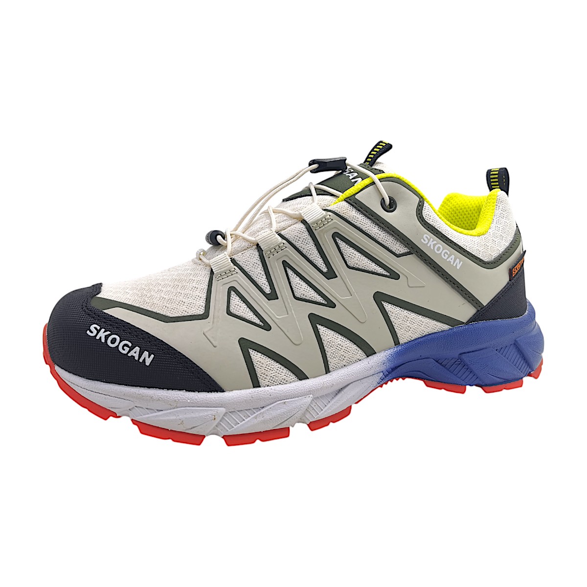 Skogan Jaguun Sportschuhe Herren Wanderschuhe Weiß Freizeit (white 000, Gr. 1:41)