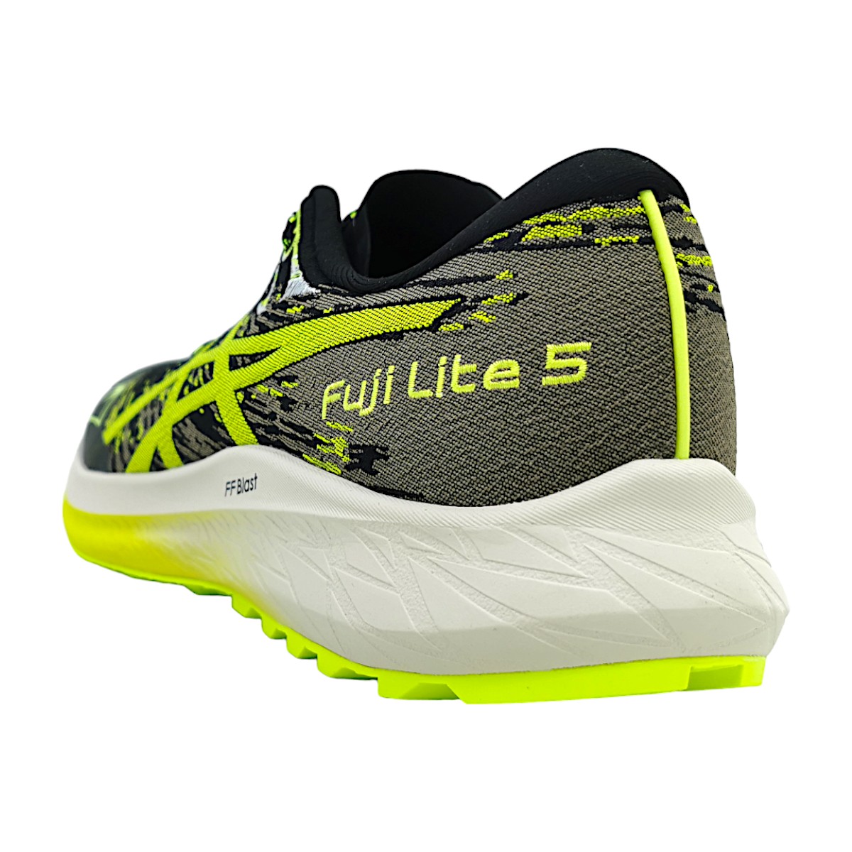 Asics Fuji Lite 5 1011B889 Schwarz 001 black/yellow