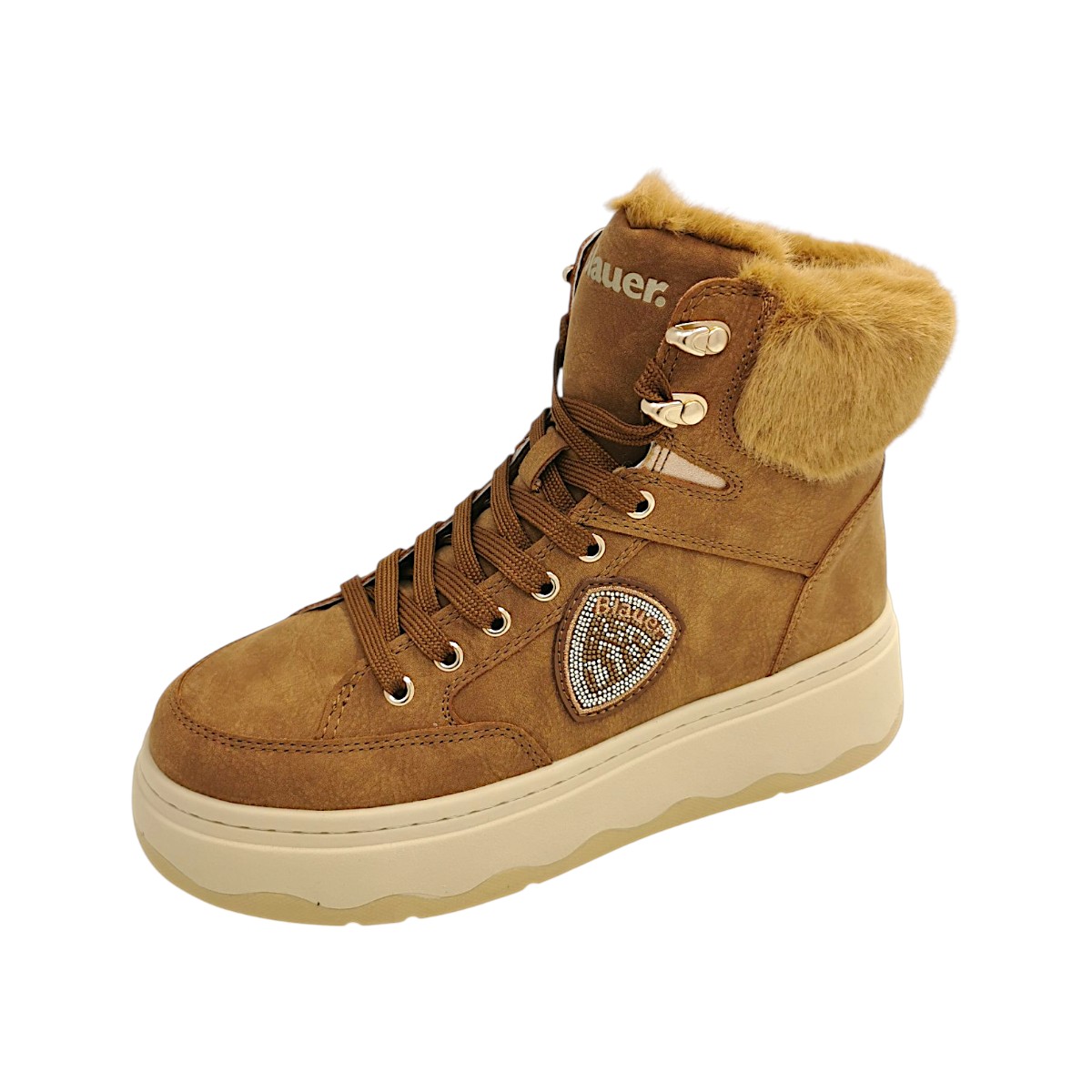 Blauer USA Damenschuhe Schnürstiefel Braun Freizeit (cognac COG, Gr. 1:37) Blauer USA Damenschuhe Schnürstiefel Braun Freizeit (cognac COG, Gr. 1:37)