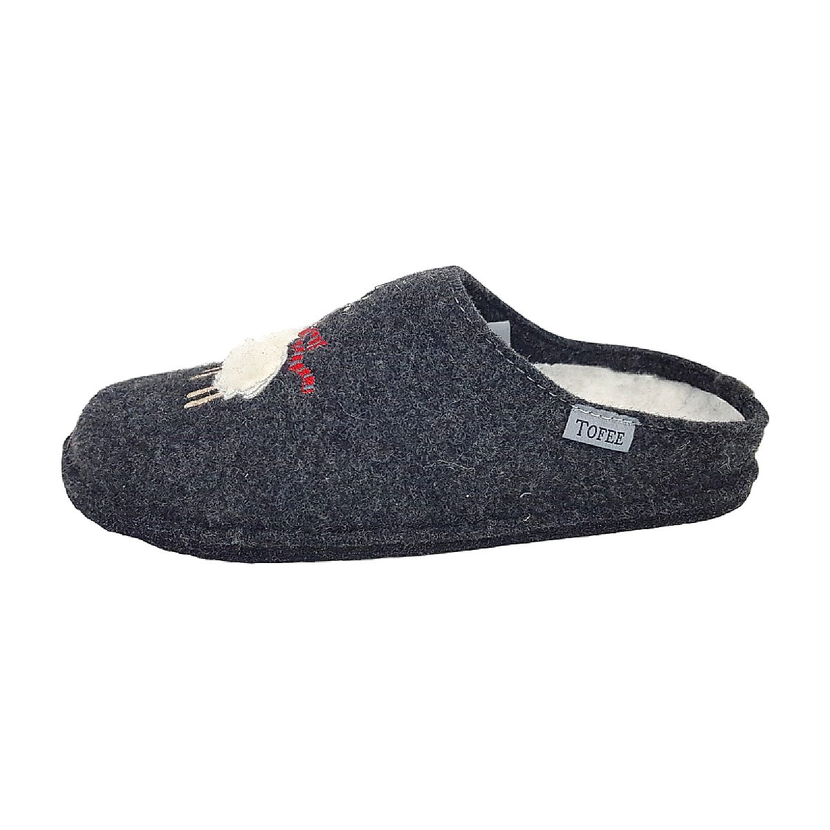 Tofee Damenschuhe Hausschuhe Grau Freizeit