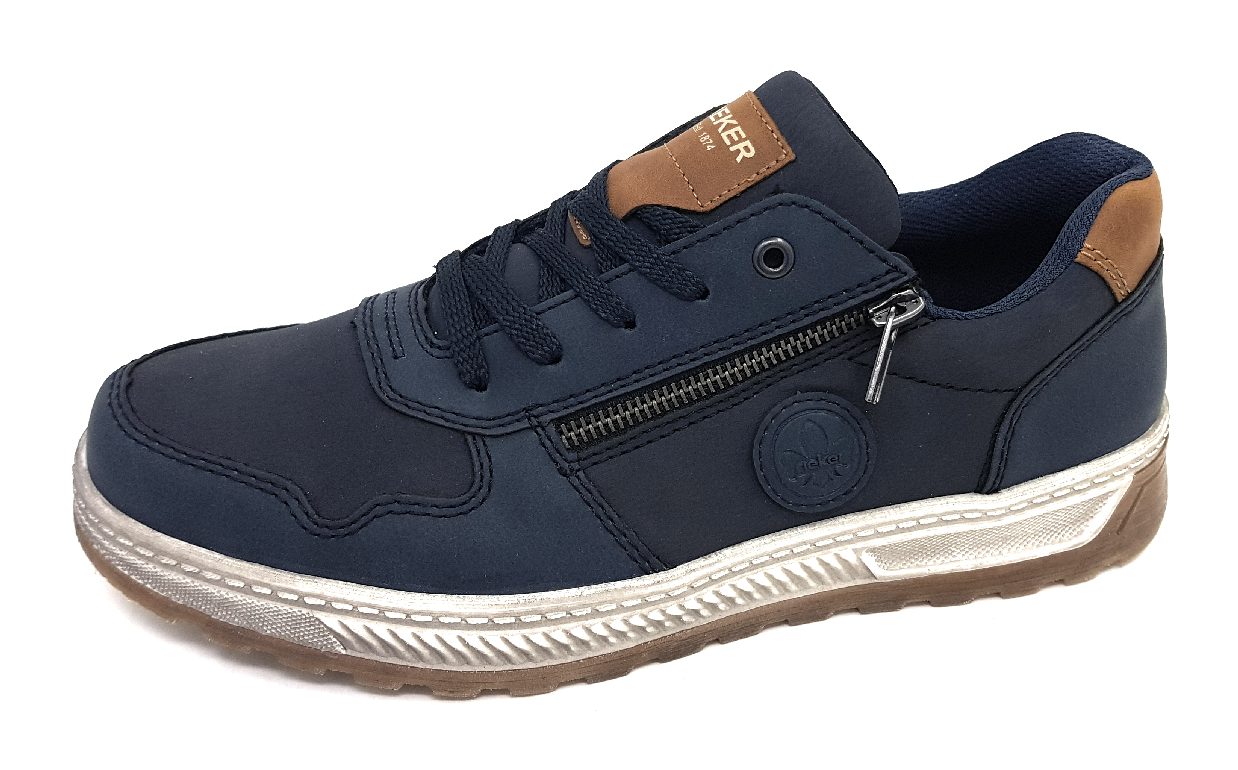 Rieker Bastia Namur 37029-14 Blau denim pazifik nuss