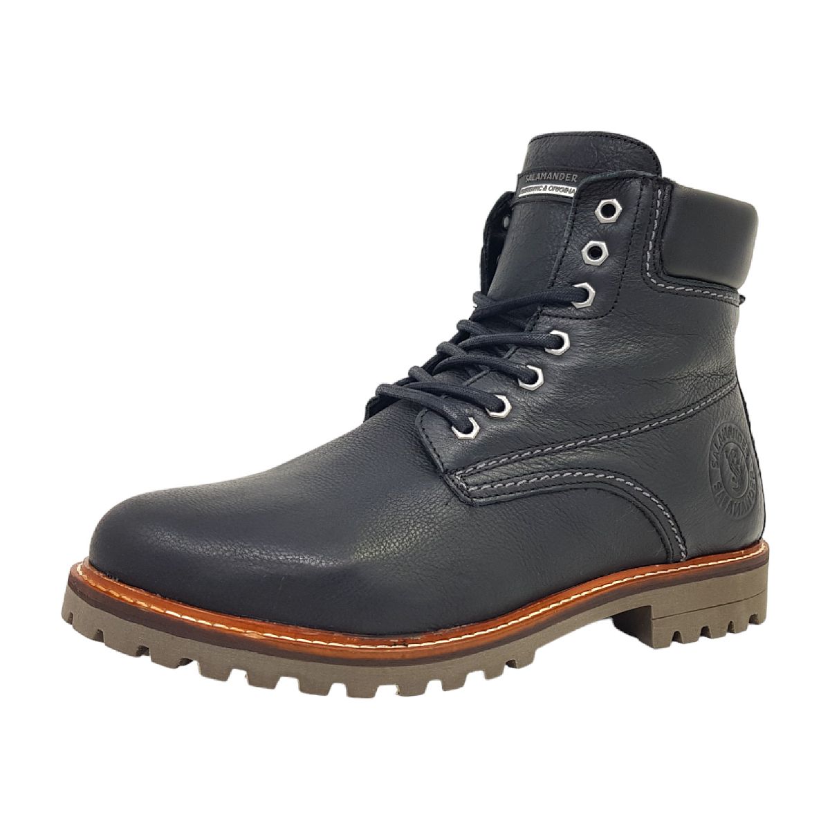 Salamander hARROLD g Herrenschuhe Stiefel Warmfutter Schwarz Freizeit