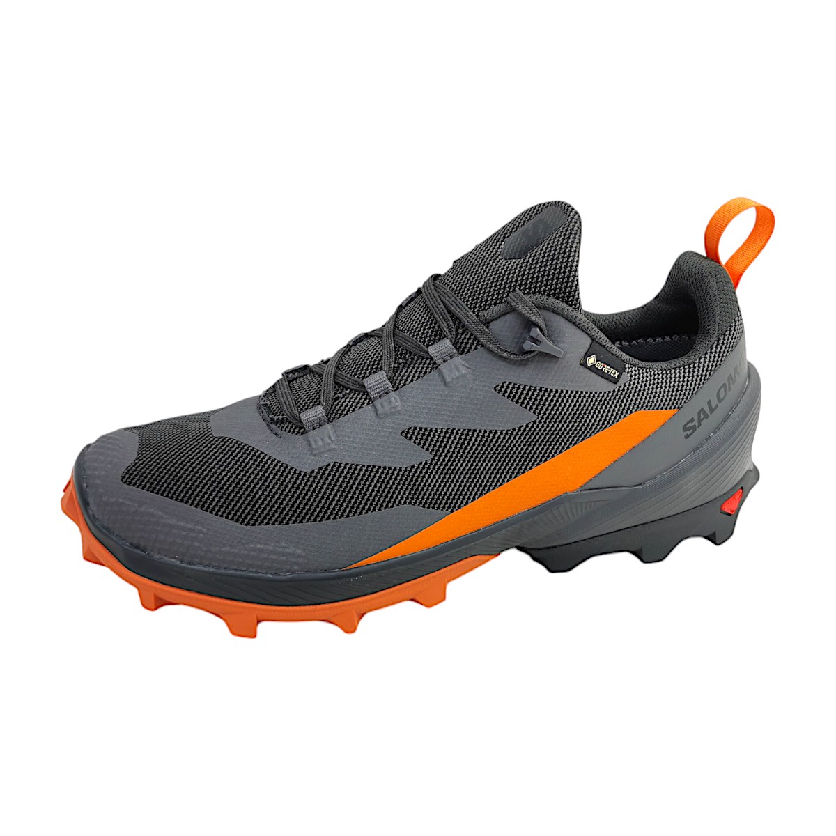 Salomon Cross Over 2 GTX Sportschuhe Herren Wanderschuh Schwarz (magnet/phantom/spice, Größe 41 EU)