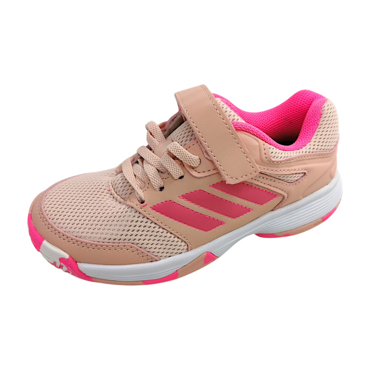 adidas Speedcourt K Velcro JR9618 Rosa blupink/withe