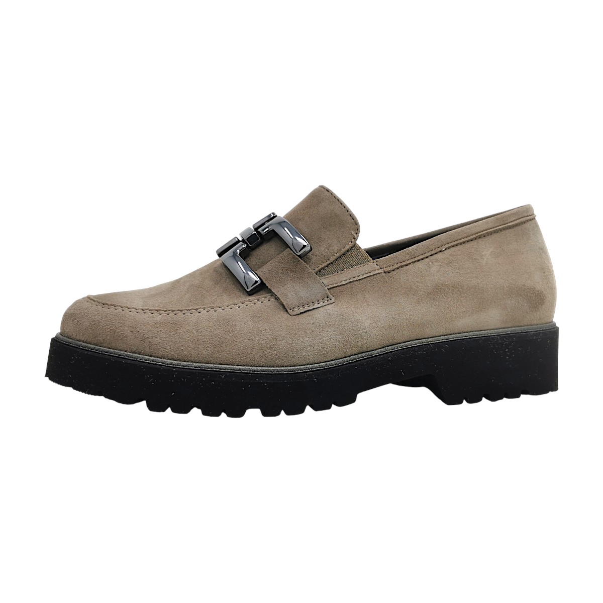 Semler Elena Damenschuhe Halbschuhe Slipper Slipper Grau Elegant
