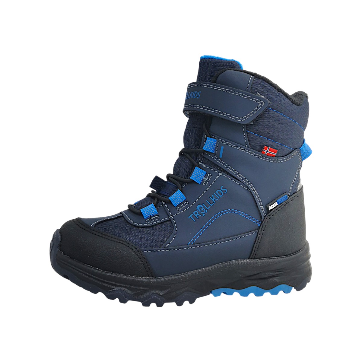 Trollkids Hafjell XT Kinderschuhe Jungen Winterstiefel Blau Freizeit