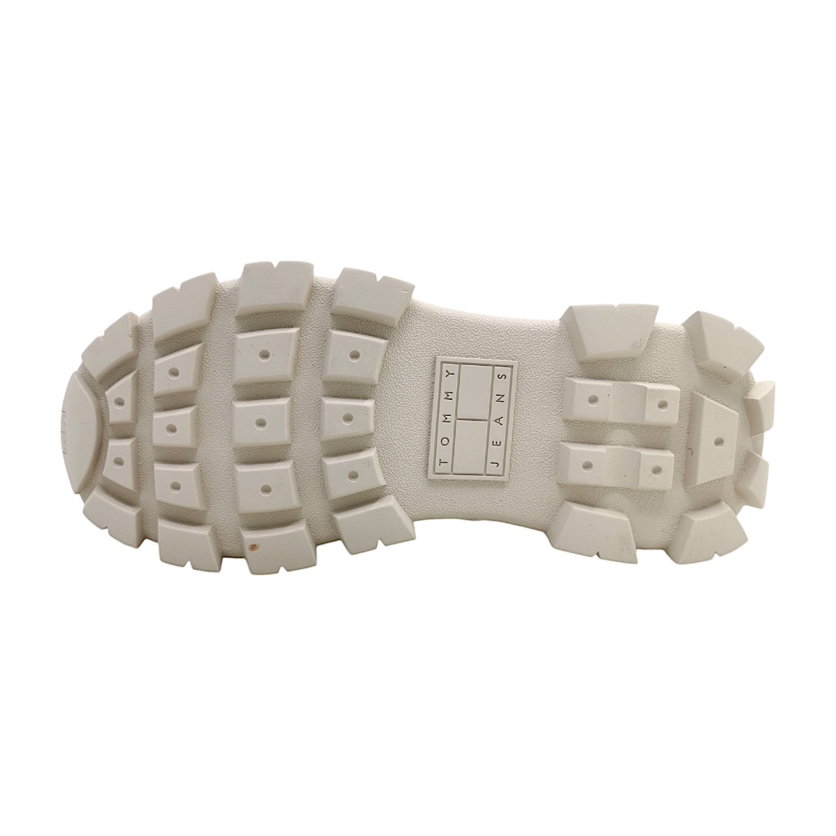 Tommy Hilfiger Hybrid Boot Damenschuhe Für lose Einlagen Schnürer Weiß (YBL White, Größe 37 EU)