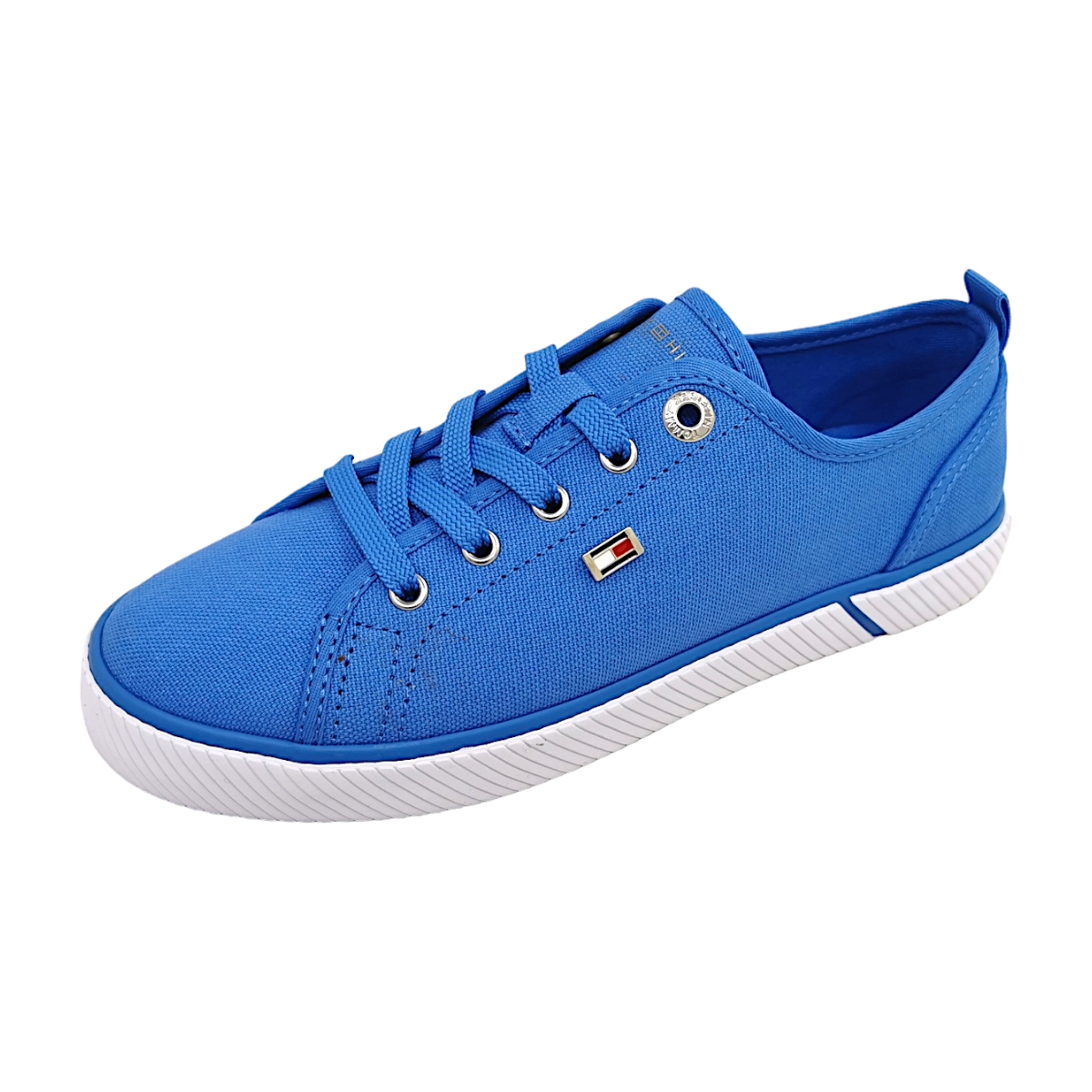 Tommy Hilfiger VULC CANVAS SNEAKER FW0FW08063 Blau C30 Blue Spell