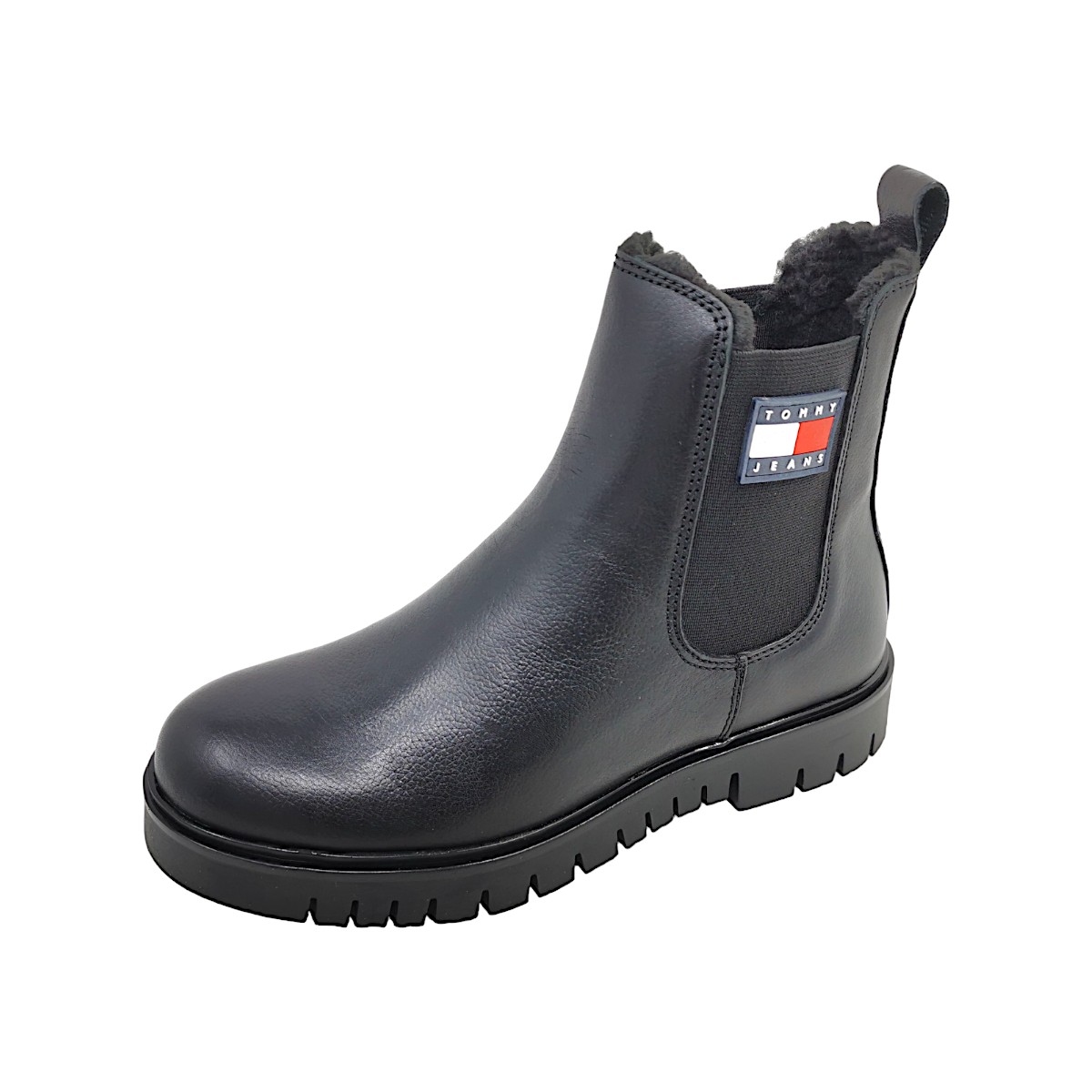 Tommy Hilfiger Oelsea Boots Damenschuhe Stiefel Stiefel Schwarz Freizeit (BDS Black, Größe 39 EU)