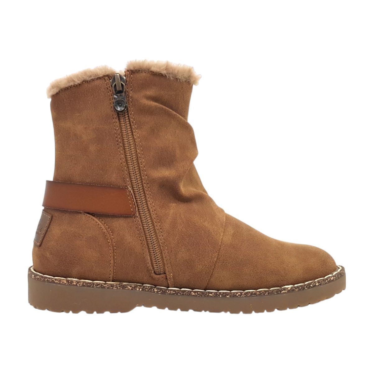 Blowfish Coffee Break SHR Damenschuhe Reißverschluss Schaftstiefel Braun (brown, Größe 38 EU)