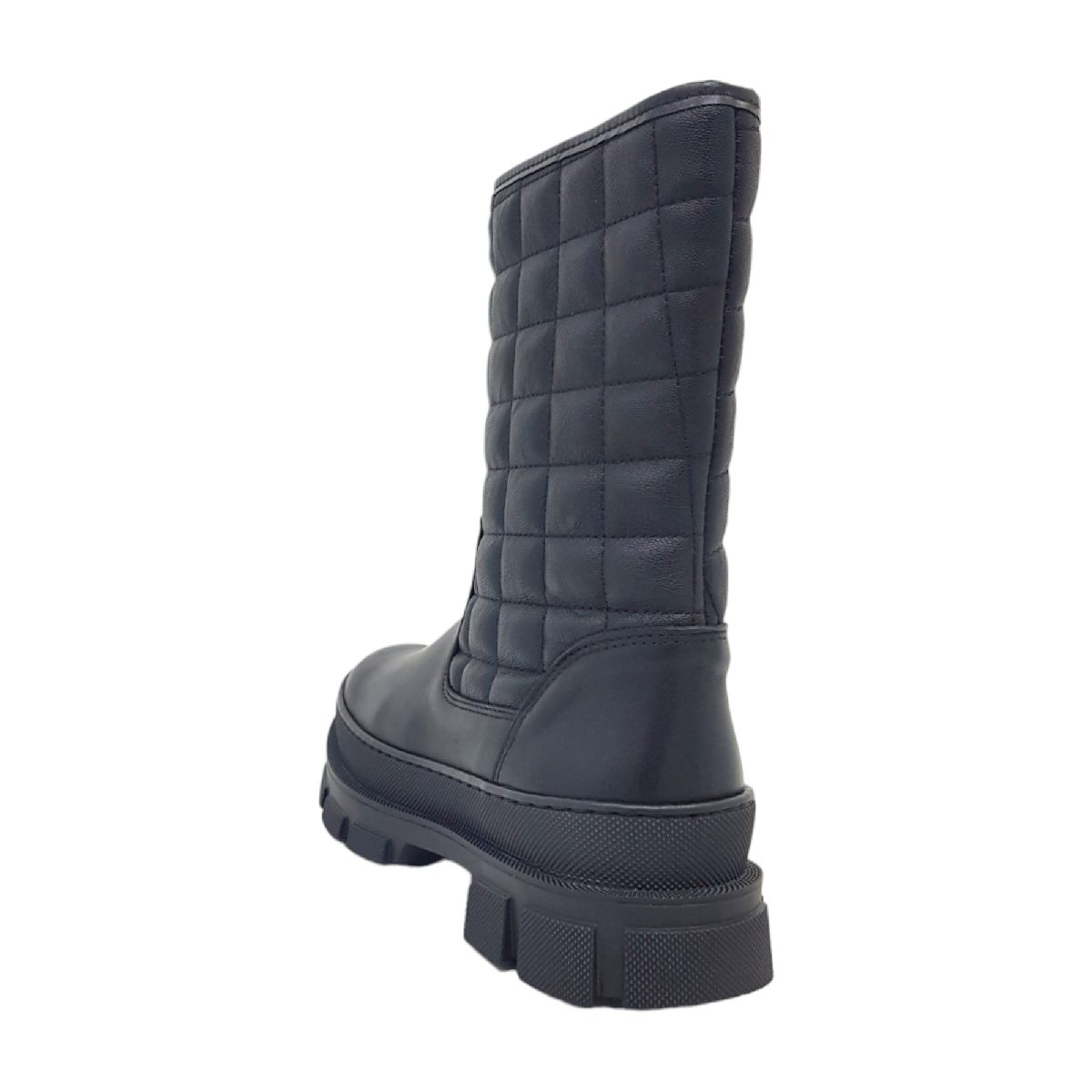 Palpa Damenschuhe Stiefel Reißverschluss Schwarz Freizeit (black, Größe 42 EU)