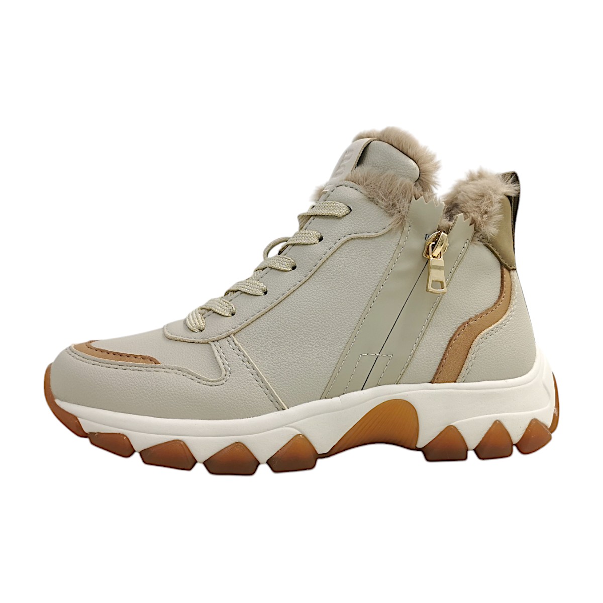 Bagatt Yuki Damenschuhe Schnürstiefel Beige Freizeit Bagatt Yuki Damenschuhe Schnürstiefel Beige Freizeit