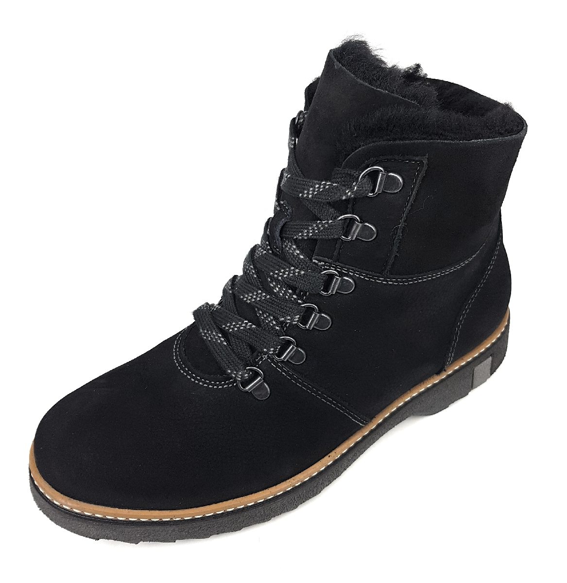 Waldläufer Hitomi 15 911802-302/001 Schwarz 001 schwarz